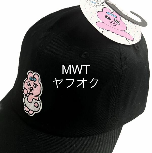 25430891 キャップ おぱんちゅうさぎ レディース ファッション アベイル ハット 帽子 刺繍 んぽちゃむ 可哀想に MWT