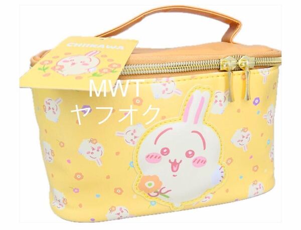 27440891 うさぎ ミラー付きバニティポーチ レディース ファッション アベイル バッグ ポーチ ちいかわ ハチワレ モモンガ MWT