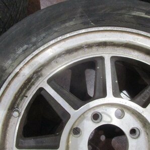 中古★HAYASHI RACING STREET 14インチ タイヤ＆ホイール4本セット★155/65R14★+38/6J/100/4穴★ハヤシレーシングストリートの画像9