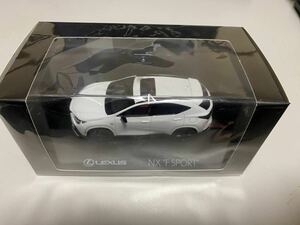 【新品未使用】《京商オリジナル》レクサス(LEXUS)NX”F SPORT” ホワイトノーヴァガラスフレーク 1/43スケール ミニカー　国内車仕様