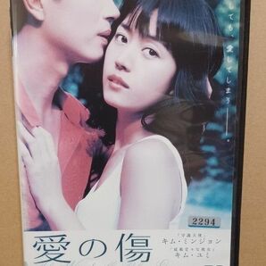 愛の傷　 DVD　 レンタル落ち　ラブストーリー　純愛　キム・ミンジョン　キム・ユミ　韓流