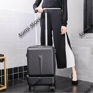  suitcase Carry case carry bag traveling bag high capacity 20inch super light weight business bag traveling bag business trip black 