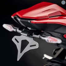 Bmw S1000RR 2019-2022 プレートホルダー LED ナンバープレートライト アルミニウム_画像3