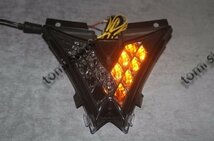 Aprilia アプリリア RSV4 Tuono Aprc V4 V4R 2011-2018 LED リア テールライト ウインカー プラスチック_画像6