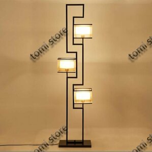  high quality * Vintage floor stand stand light 3 light vertical stand lamp floor light lighting equipment indirect lighting 