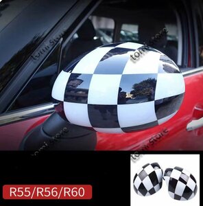 BMW Mini Cooper door mirror cover left right Union Jack design Mini Cooper R55 R56 R57 R59 R60 series simple sticking (4)