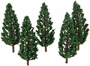 ジオラマ 樹木 モデルツリー 鉄道模型 木 樹木模型 鉄道 建築模型材料 松の木 箱庭 情景コレクションザ ミニチュア 50本セッ