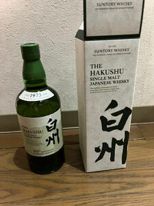 サントリーシングルモルトウイスキー《白州》100周年記念蒸溜所ラベル 700ml