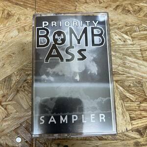 シ HIPHOP,R&B PRIORITY BOMB ASS SAMPLER シングル TAPE 中古品