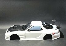 ラジコンカー ボディ 3点セット スポーツカー ボディカバーのみ シルビア RX-7 NSX カスタム_画像3