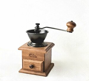 ★美品★ Kalita カリタ コーヒーミル ミニミル 手挽き 1~2人用 手動 コーヒーブレイク