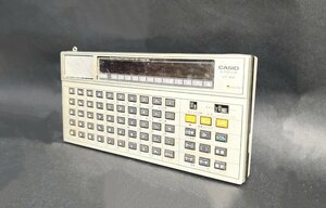 * Junk * CASIO Casio speech translation machine VT-100 Showa Retro compact thin type size part removing 