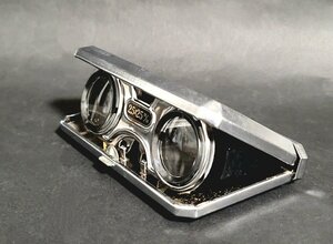 * retro * Sports Glass sport glass 2.5×25mm opera glasses binoculars compact size folding type Showa Retro 