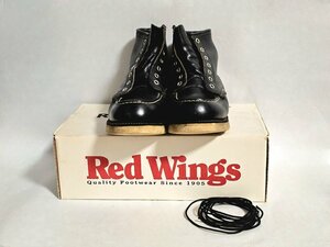 ◇ヴィンテージ◇ RED WING レッドウイング ブーツ メンズ 7(約25.0cm) 08179 レースアップ ブラック ファッション HMY