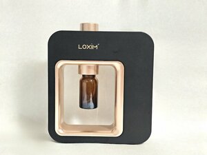 Loxim アロマディフューザー ネブライザー式 アロマオイル 低騒音振動ミスト ～12畳 軽量コンパクト リラクゼーション HMY