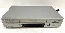 Panasonic パナソニック 松下電器 VHS ハイファイビデオデッキ NV-HV7G ビデオ再生 2001年製_画像3