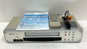 FUNAI ビデオカセットレコーダー VR-GF1000 2001年製 録画予約 VHS テープ リモコン操作 レトロ