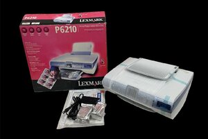 [ не использовался ] LEXMARK Lexmark струйный принтер P6210 копирование скан картридж есть P серии с коробкой PC не необходимо 