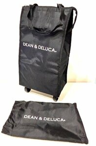 DEAN&DELUCA キャリー　保温　保冷バッグ　耐荷重8kg ブラック　ディーンアンドデルーカ　クーラーバッグ　ショッピングカート　HMY