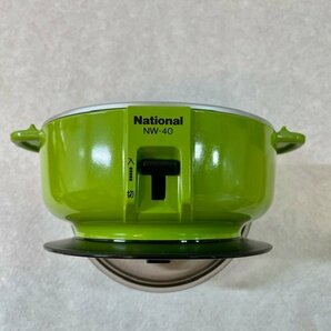 【未使用】National ナショナル 電気卵ゆで機 NW-40 エッグボイラー ゆで卵 たまご 朝食 家庭用 松下電器 レトロ家電の画像4