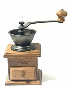 KALITA カリタ コーヒーミル 手動 コーヒー豆 木製 手挽き コーヒーブレイク 珈琲 アウトドア 置物 コーヒーグラインダー