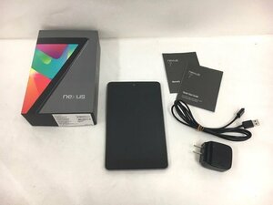 【ジャンク】ＡＳＵＳ ７インチ nexus7 タブレット ＮＥＸＵＳ７-１Ｂ０１２Ａ　ME370T