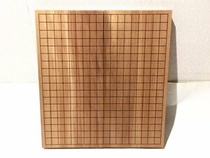 組み立て式 折りたたみ 囲碁・将棋兼用盤 木製 18×18マス 盤のみ 将棋盤 囲碁盤 厚3cm