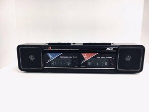 Wラジカセ Maxi ダブルカセット FM/AMラジオ レトロラジカセ DRC-500