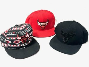 NEWERA mitchell&ness ニューエラ ミッチェル＆ネス 9FIFTY NBA 6パネルキャップ 帽子 キャップ ワンサイズ windy city 3個おまとめ