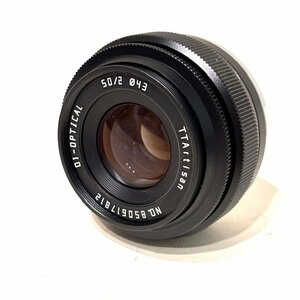 【美品】銘匠光学 TTArtisan 50mm F2 標準単焦点レンズ ソニーE用 マイクロフォーザーズ カメラレンズ ズーム 撮影