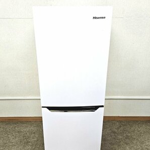 ☆直接引き取り歓迎☆ Hisense ハイセンス 2ドア冷凍冷蔵庫 HR-D15C 150L 一人暮らし ファン式自動霜取り キッチン 2019年製の画像2
