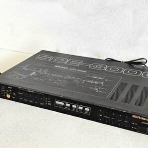 【ヴィンテージ】 Roland ローランド デジタルデイレイ エフェクター SDE-3000 ラック型 直列・並列接続可能 音楽機材 当時物の画像1