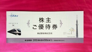 ●欠けあり 東武鉄道株主優待券セット 冊子 動物公園入園券無し 期限2024年6月末日 (スカイツリー ワールドスクエア 東武百貨店