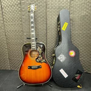 Z806-O49-108 ◇ YAMAHA ヤマハ L-7S アコースティックギター 茶色 ブラウン ハードケース付き 弦楽器 ⑥