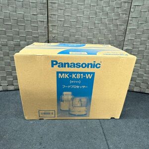 Z837-K44-4266 未開封 PANASONIC パナソニック フードプロセッサー MK-K81-W ホワイト ③