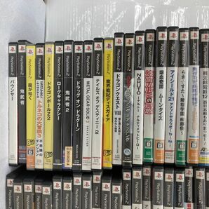 B113-△ PS2 ソフト 大量 100本まとめ プロアクションリプレイ2/ローグギャラクシー/ドラゴンクエスト/桃鉄/メタルギア 他 PlayStation2 ②の画像2