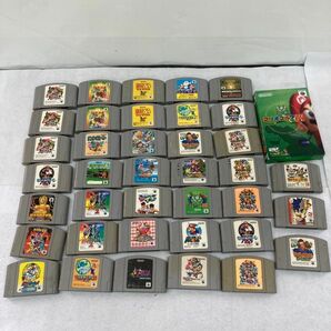 B103-△ N64 ソフト 39本セット 風来のシレン2/ゼルダの伝説 ムジュラの仮面/星のカービィ/マリオ/スマブラ 他 ニンテンドー 64 まとめ ②の画像1