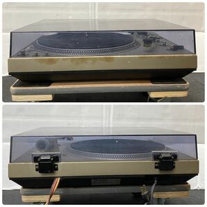 C514-K18-5014 Technics テクニクス ターンテーブル SL1300/ダイレクトドライブ オーディオ機器/カートリッジ 205C-ⅡL ⅡX付/通電OK ⑤の画像9