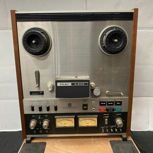 E505-O49-26 TEAC Teac open reel stereo tape deck A-6100/ audio sound equipment / electrification OK ⑤