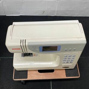 F533-O48-366 JANOME ジャノメ コンピュータミシン Schone シェーネ MODEL 847型/手工芸 ハンドクラフト 裁縫/ケース付/通電・針動作OK ⑤の画像9