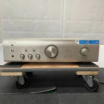 F505-C8-564 DENON デノン プリメインアンプ PMA-390RE 2012年製/インテグレイテッドアンプ オーディオ 音響機器 通電OK ⑤_画像3