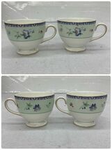 E111-K18-4920 WEDGWOOD ウェッジウッド 洋食器 まとめ カップ&ソーサー カップ 各2客 6点セット ワイルドストロベリー/MILLENNIUM 他 ②_画像4