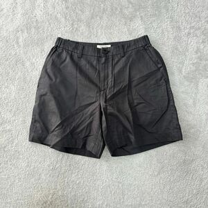 日本製 フレームワーク FRAMeWORK 38 黒系 ショートパンツ 春夏無地