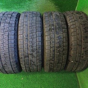 ピレリ ICEASIMMETRICO Plus 195/65R15 社外 汎用 15×6J 4H/100 コンパクトカーに 溝有タイヤ付4本 中古 売切!!の画像5