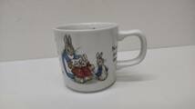 #6147　【未使用保管品】ウェッジウッド WEDGWOOD ピーターラビット PETER RABBIT マグカップ 陶器　高さ 約 7.5cm ・口径 約 7.7cm_画像1