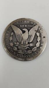 ＃6430　外国コイン アメリカ モルガン　1ドル銀貨 モルガンダラー 1890年　コレクター