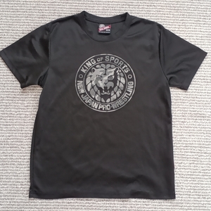 新日本プロレス 50周年記念 ライオンマークTシャツ Mサイズ #ブラック　NEW JAPAN PRO-WRESTLING 50th　NJPW しまむら