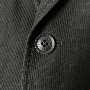 ランバン LANVIN COLLECTION テーラードジャケット ブレザー 2釦 サイズ48 L相当 ブラック 黒 高級感 メンズの画像5