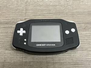 ☆ GBA ☆ ゲームボーイアドバンス ブラック　動作品 本体 のみ Nintendo GAMEBOY ADVANCE 任天堂 ニンテンドー 6846