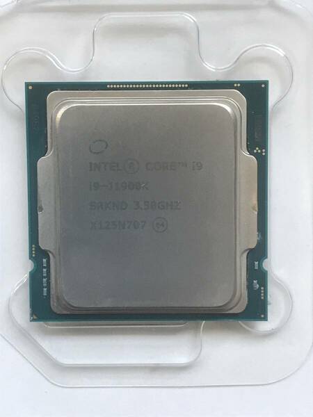 【動作中古品】第11世代CPU Intel Core i9-11900K Rocket Lake 3.50GHz 8コア16スレッド 